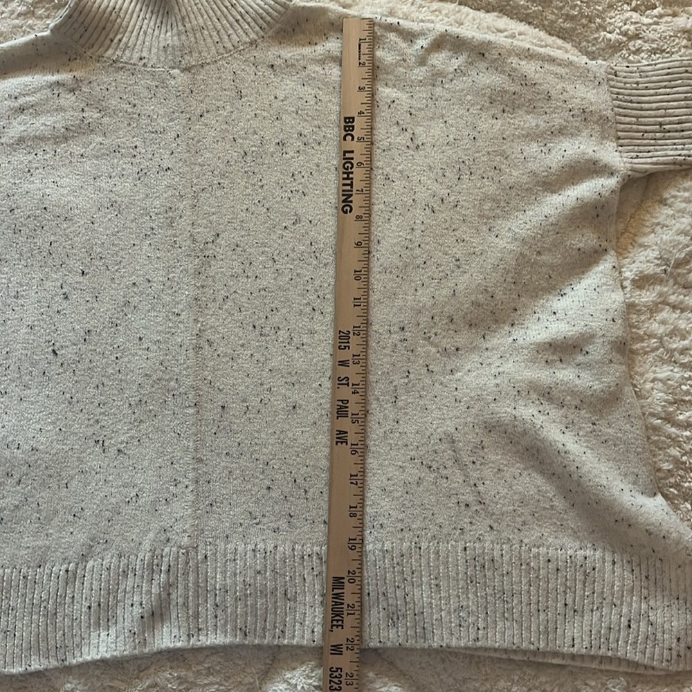 Loft poncho sweater. Petite small. Like new! - Picture 5 of 7